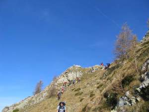 Xtrallusion photo library of independent, self-guided walking and sightseeing holidays in Italy. Pictures, images, photos and photographs taken along the way of this 1-day walking itinerary, to give you a visual impression of the day's walk.